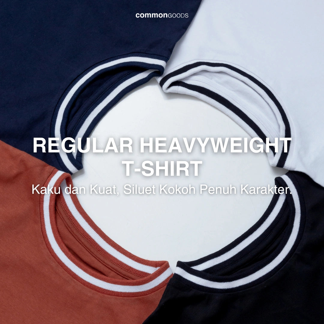 Regular Fit Varsity Collar T-Shirt Series [HW]