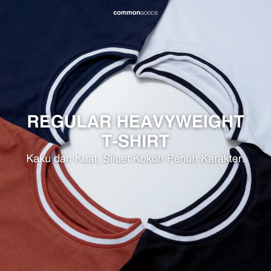 Regular Fit Varsity Collar T-Shirt Series [HW]