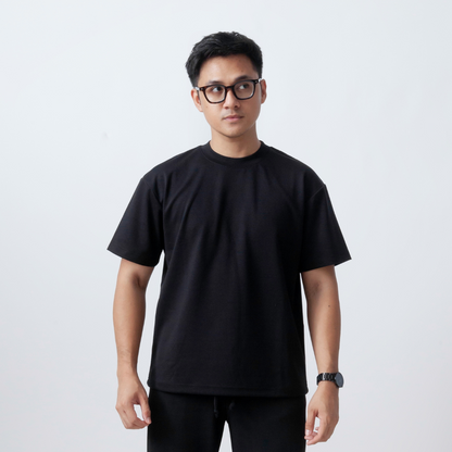 Regular Boxy Fit Short Sleeve Round Neck T-Shirt Series