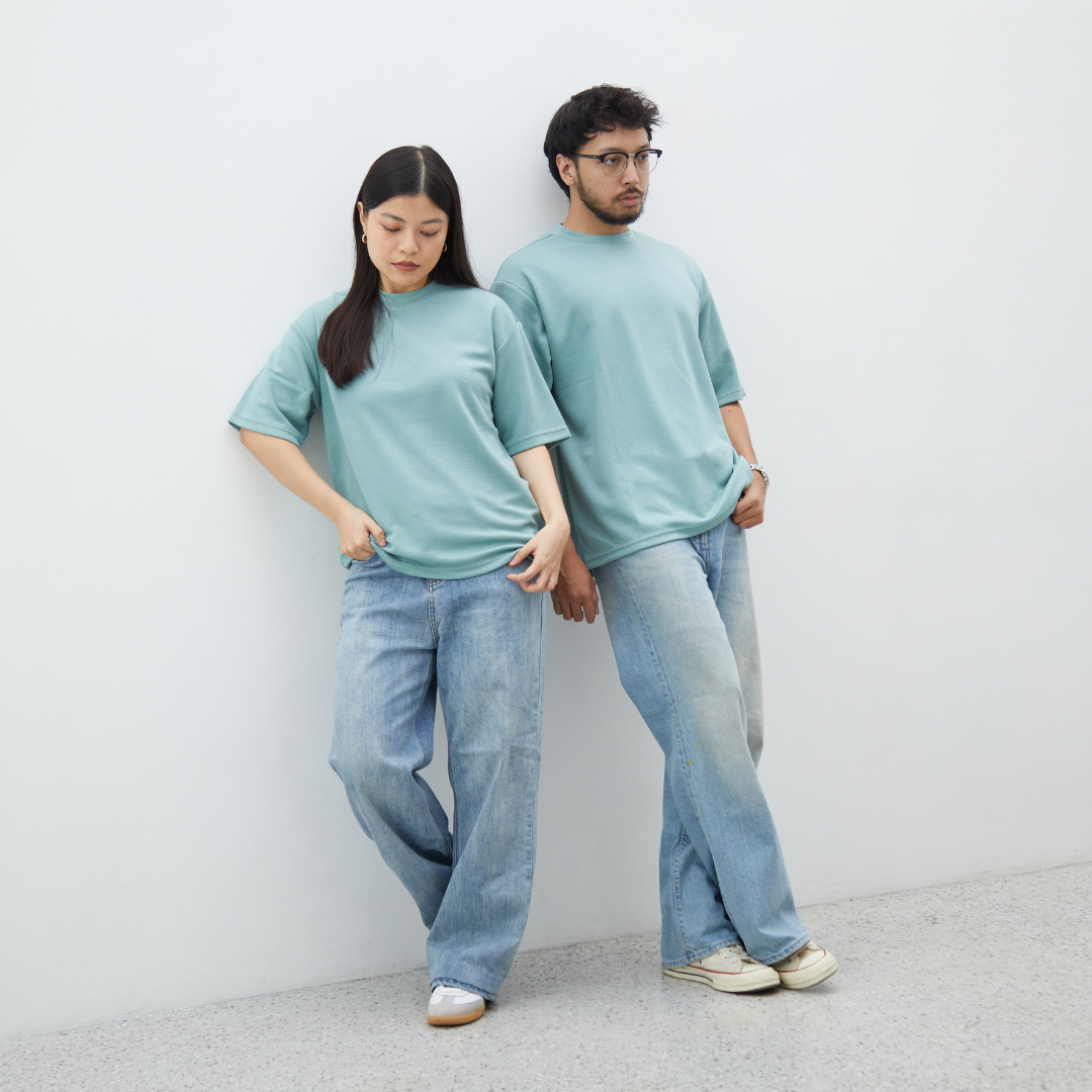 Oversize Short Sleeve Round Neck T-Shirt Series