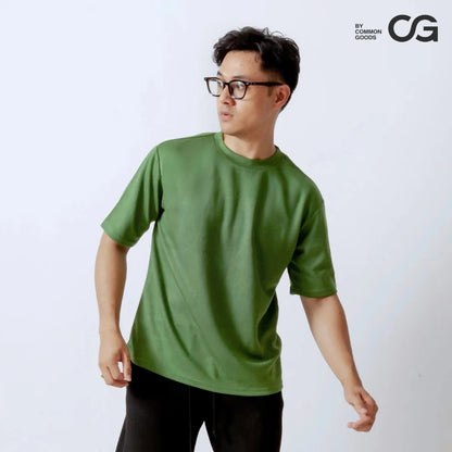 CG Oversize Short Sleeve Round Neck T-Shirt Series [AT]