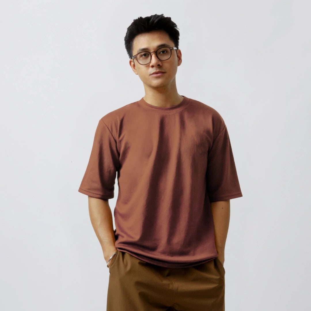 Oversize Short Sleeve Round Neck T-Shirt Series [AT]
