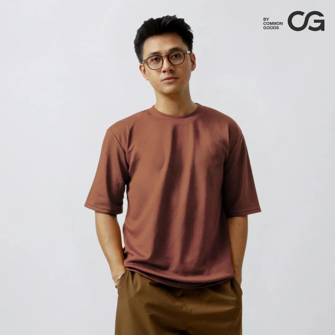 CG Oversize Short Sleeve Round Neck T-Shirt Series [AT]