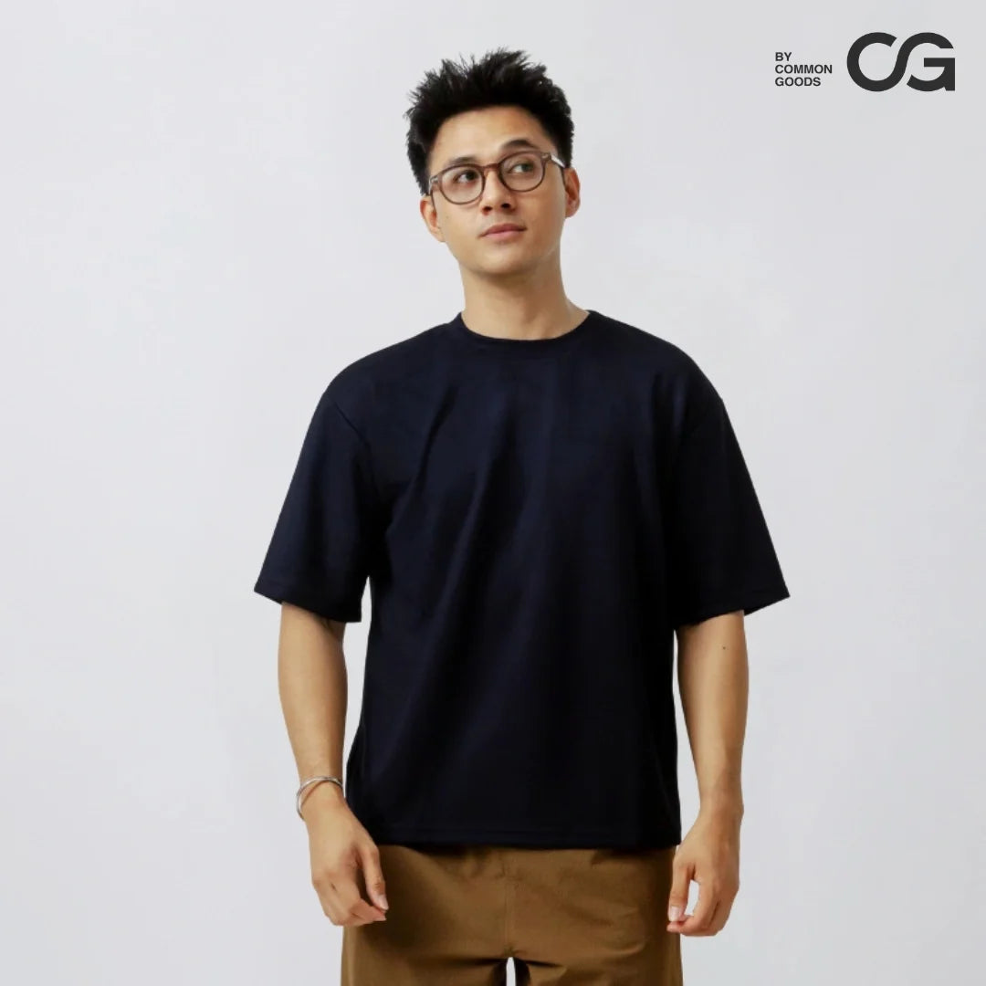CG Oversize Short Sleeve Round Neck T-Shirt Series [AT]