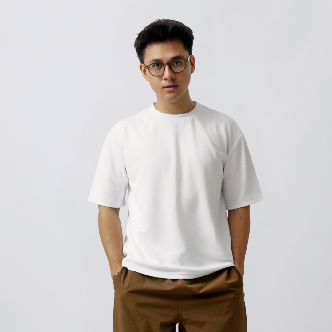 Oversize Short Sleeve Round Neck T-Shirt Series