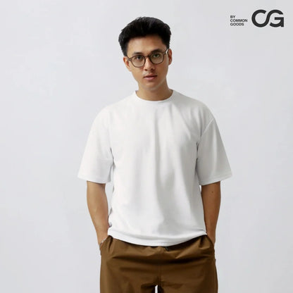 CG Oversize Short Sleeve Round Neck T-Shirt Series [AT]