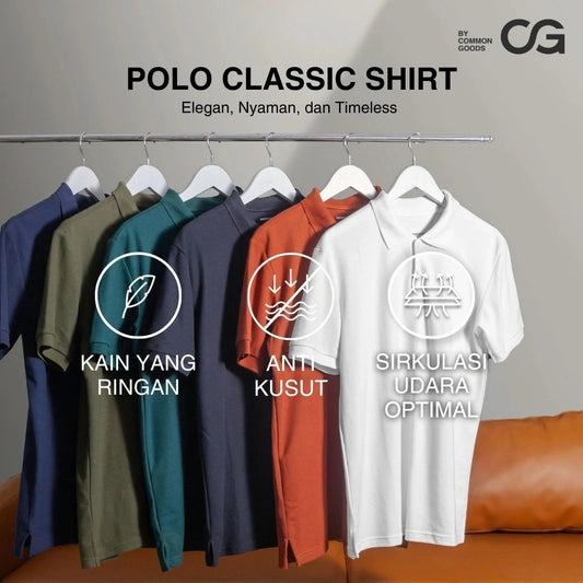 CG Regular Fit Short Sleeve Classic Polo Shirt Series