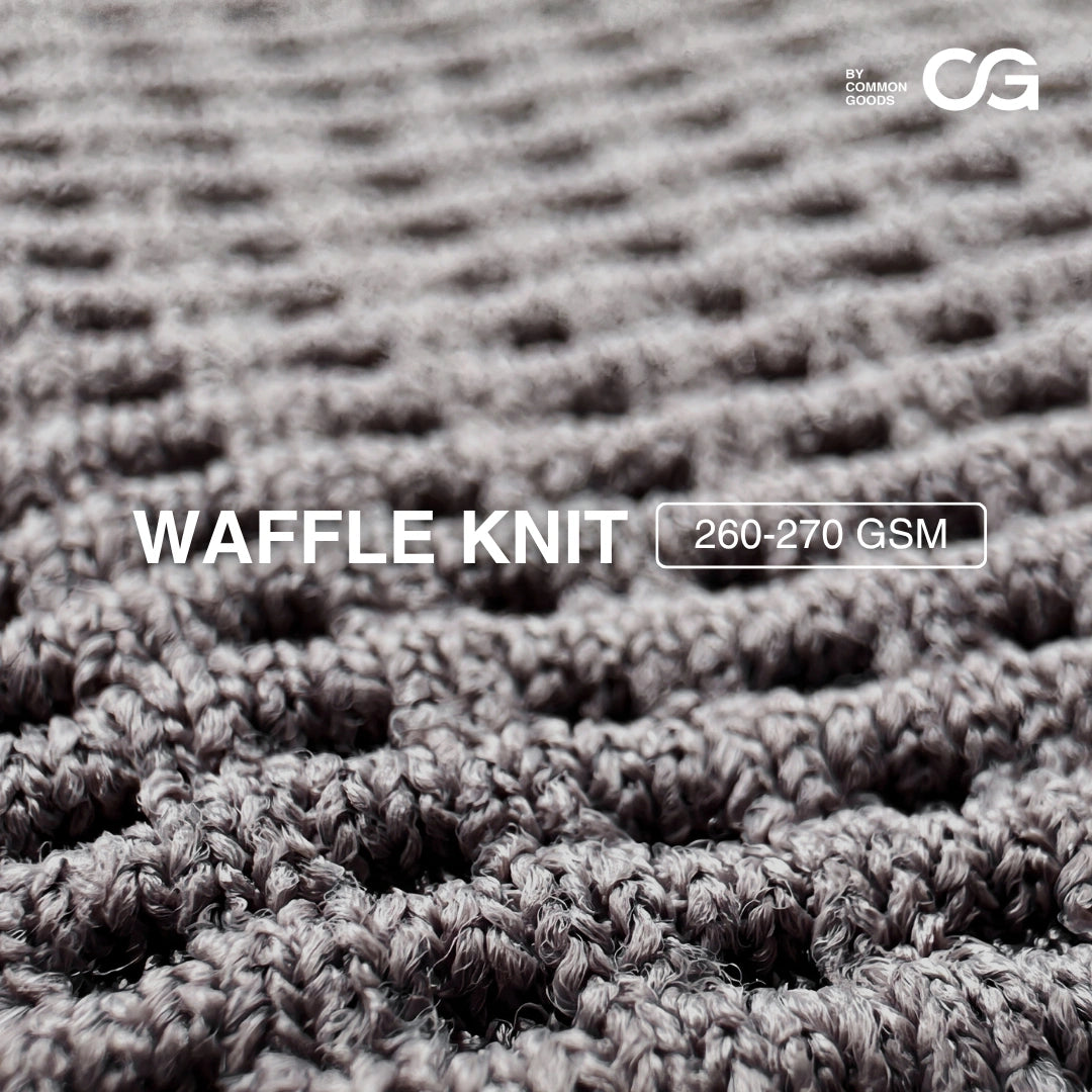 CG Long Sleeves Raglan Waffle Knit Series