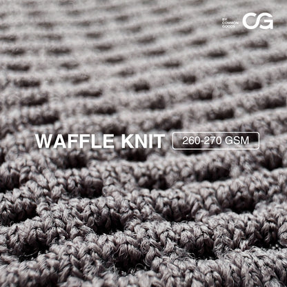 CG Long Sleeves Raglan Waffle Knit Series