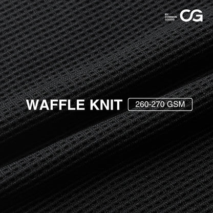 CG Short Sleeves Raglan Waffle Knit Series