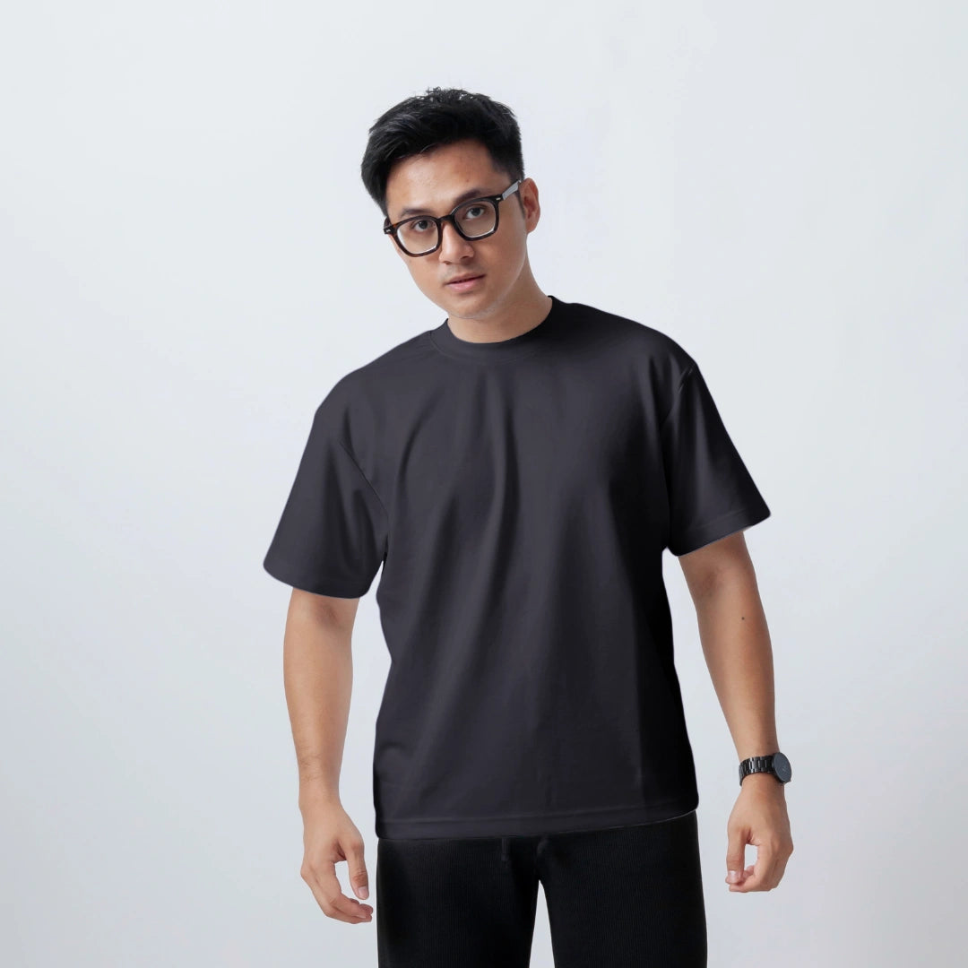 Regular Boxy Fit Short Sleeve Round Neck T-Shirt Series [OT]
