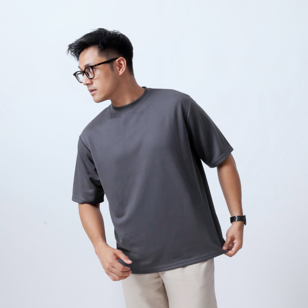 Oversize Short Sleeve Round Neck T-Shirt Series