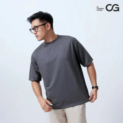 CG Oversize Short Sleeve Round Neck T-Shirt Series [AT]