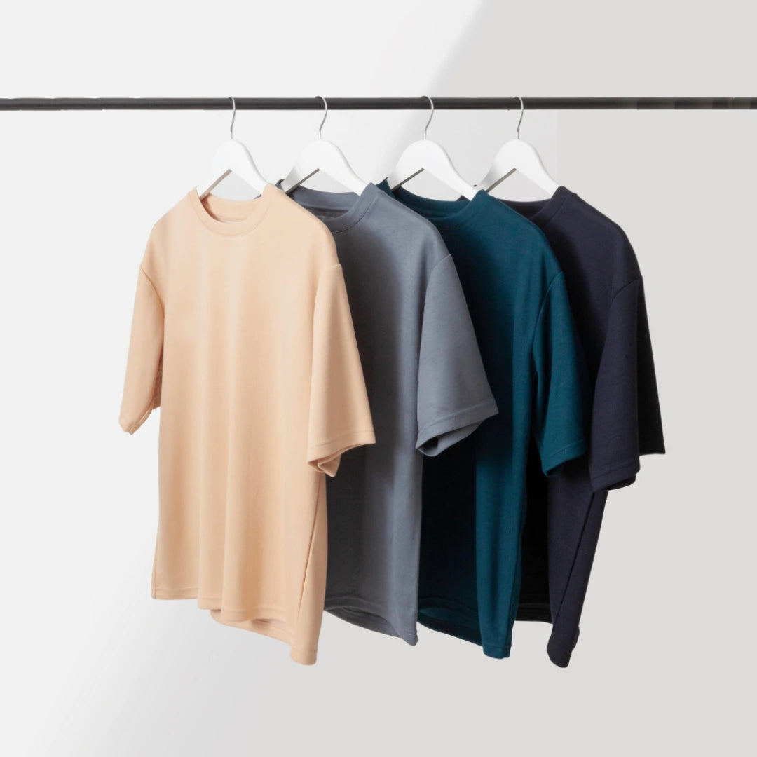 Oversize Short Sleeve Round Neck T-Shirt Series [AT]