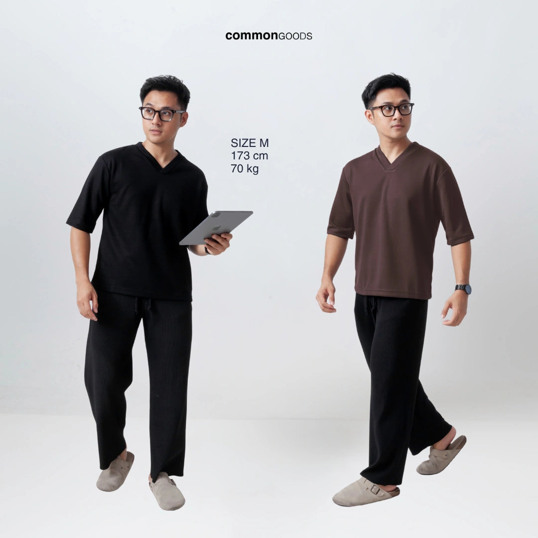 Oversize Short Sleeve Kimo T-Shirt Series [AT]