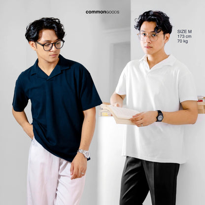 Regular Fit Short Sleeve Revere Polo Shirt Series