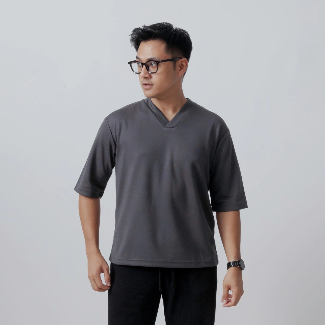 Oversize Short Sleeve Kimo T-Shirt Series [AT]