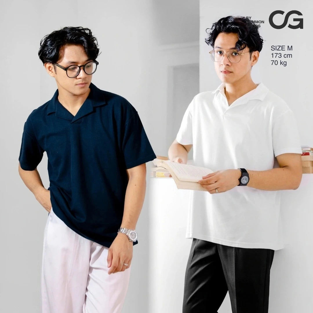 CG Regular Fit Short Sleeve Revere Polo Shirt Series
