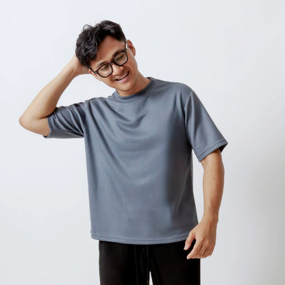 Oversize Short Sleeve Round Neck T-Shirt Series [AT]
