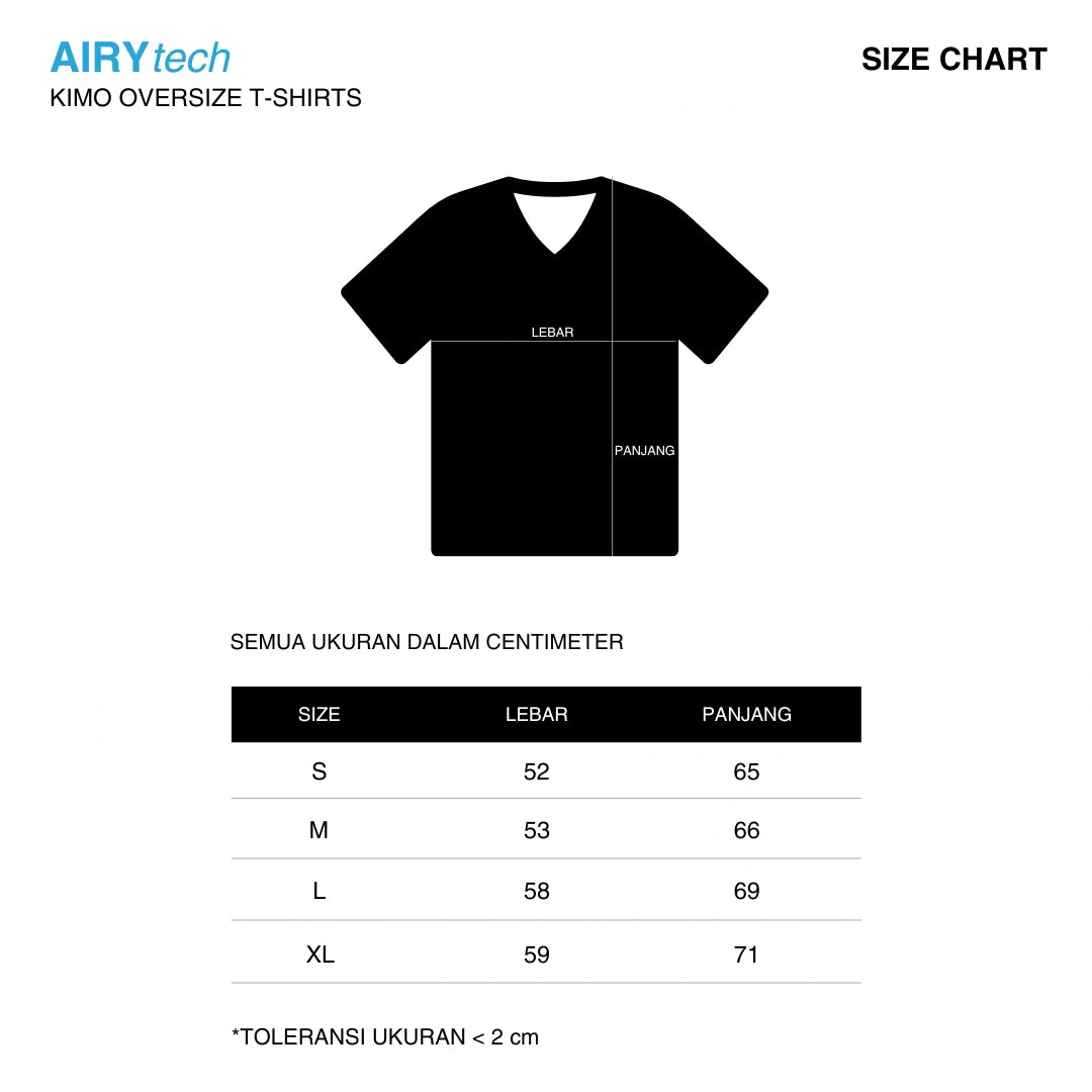 Oversize Short Sleeve Kimo T-Shirt Series [AT]