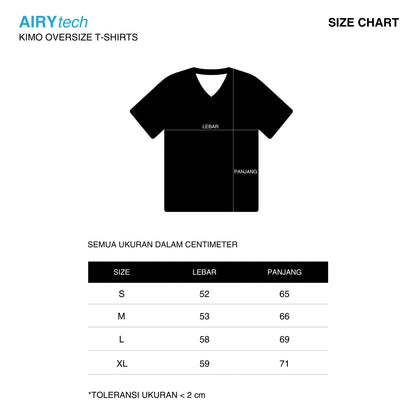 Oversize Short Sleeve Kimo T-Shirt Series [AT]