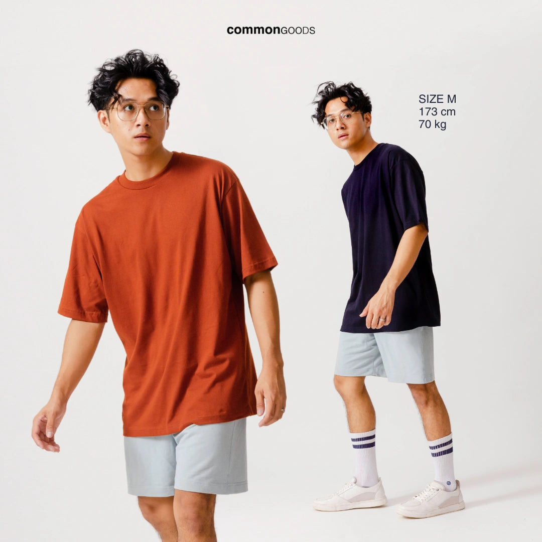 Oversize Short Sleeve Round Neck T-Shirt Series [SS]