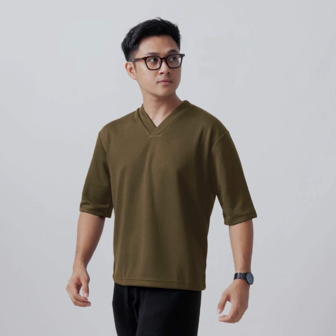 Oversize Short Sleeve Kimo T-Shirt Series [AT]