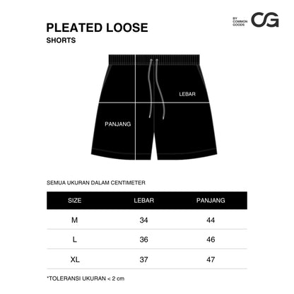 CG Men's Pleated Loose Shorts Series