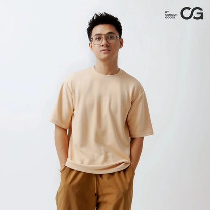 CG Oversize Short Sleeve Round Neck T-Shirt Series [AT]