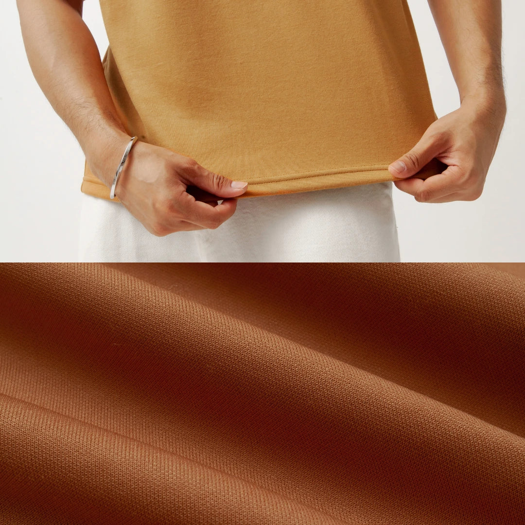 Oversize Short Sleeve Round Neck T-Shirt Series [AT]