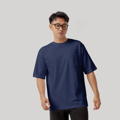 Oversize Pocket Short Sleeve Round Neck T-Shirt Series [HW]