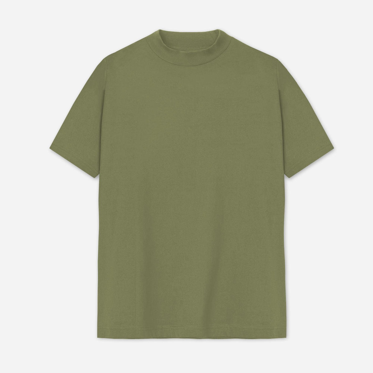 Body Fit  Short Sleeve High Crew Neck T-Shirt Series [SS]