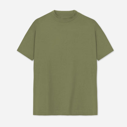 Body Fit  Short Sleeve High Crew Neck T-Shirt Series [SS]