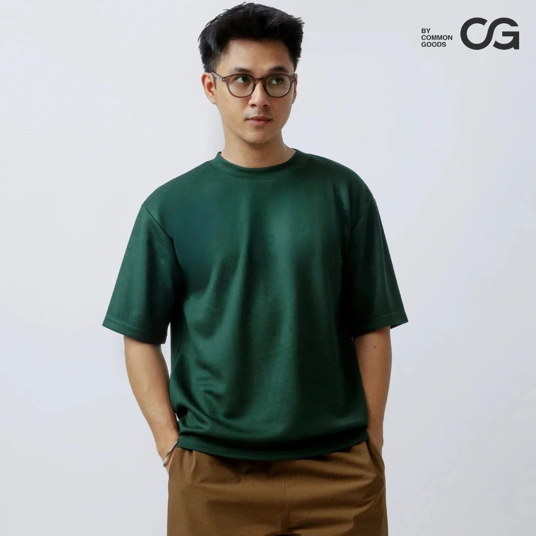CG Oversize Short Sleeve Round Neck T-Shirt Series [AT]