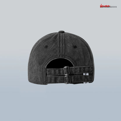 Uncommon DIY Cap - Red on Black