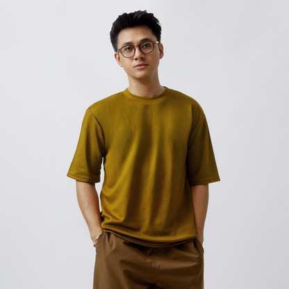Oversize Short Sleeve Round Neck T-Shirt Series