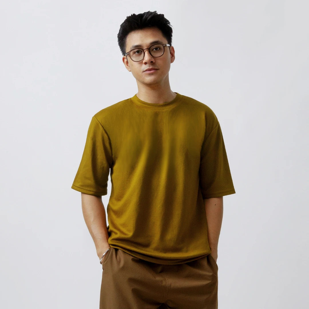 Oversize Short Sleeve Round Neck T-Shirt Series [AT]