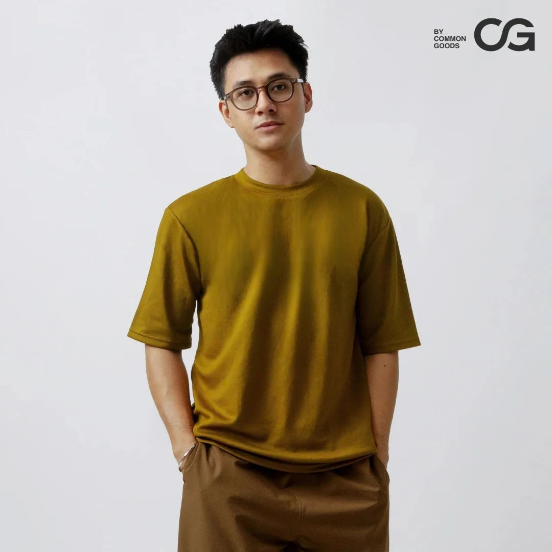 CG Oversize Short Sleeve Round Neck T-Shirt Series [AT]