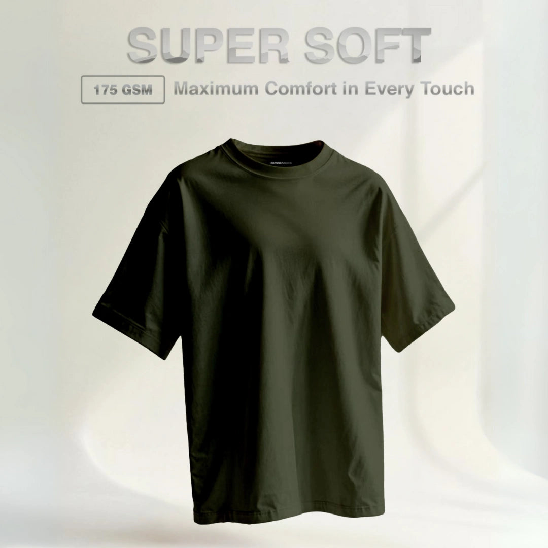 Oversize Short Sleeve Round Neck T-Shirt Series [SS]