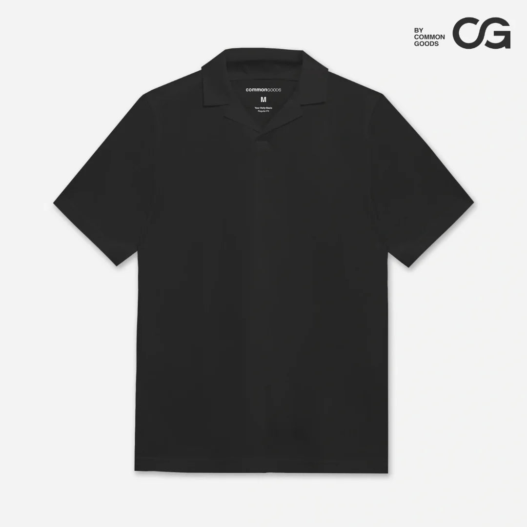 CG Regular Fit Short Sleeve Revere Polo Shirt Series