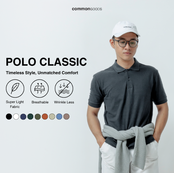 Regular Fit Short Sleeve Classic Polo Shirt Series