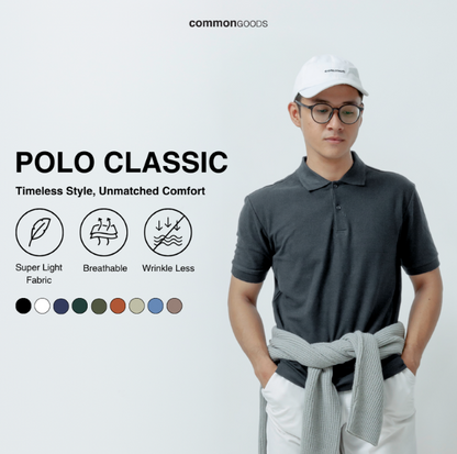 Regular Fit Short Sleeve Classic Polo Shirt Series