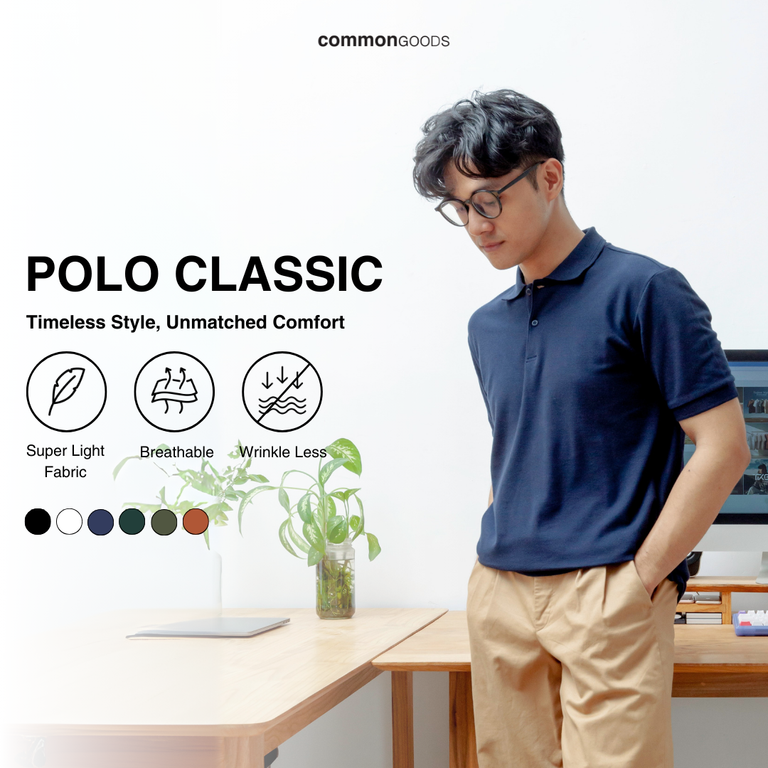 Regular Fit Short Sleeve Classic Polo Shirt Series