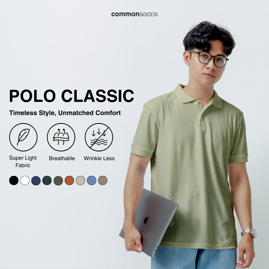 Regular Fit Short Sleeve Classic Polo Shirt Series