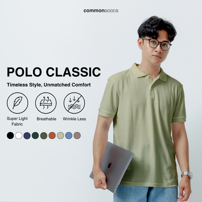 Regular Fit Short Sleeve Classic Polo Shirt Series