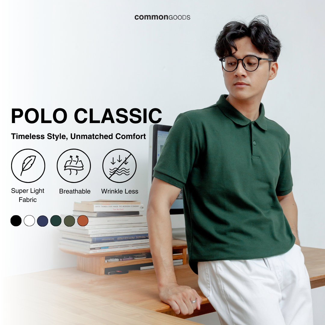 Regular Fit Short Sleeve Classic Polo Shirt Series