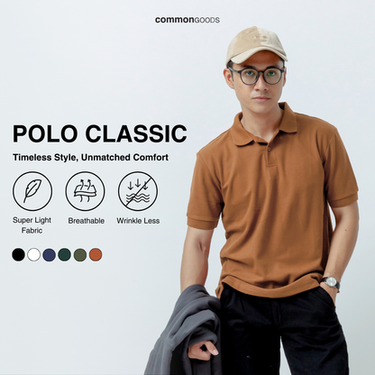 Regular Fit Short Sleeve Classic Polo Shirt Series