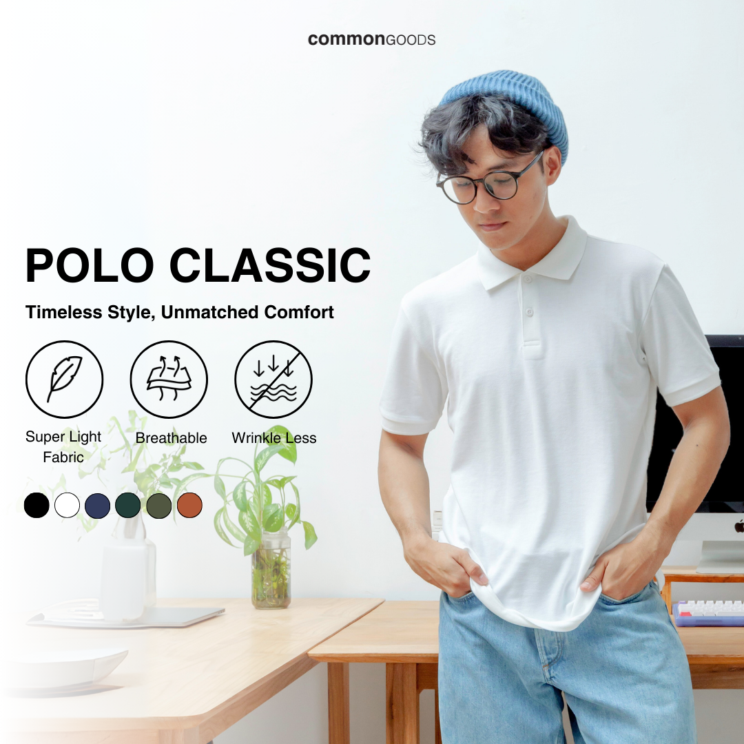 Regular Fit Short Sleeve Classic Polo Shirt Series
