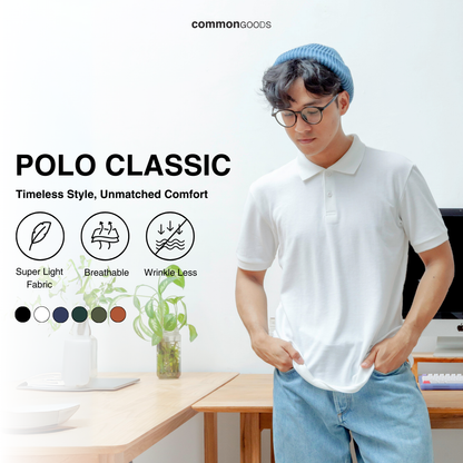 Regular Fit Short Sleeve Classic Polo Shirt Series