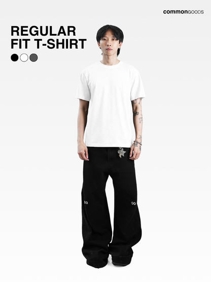 CG Regular Fit T-Shirt - White